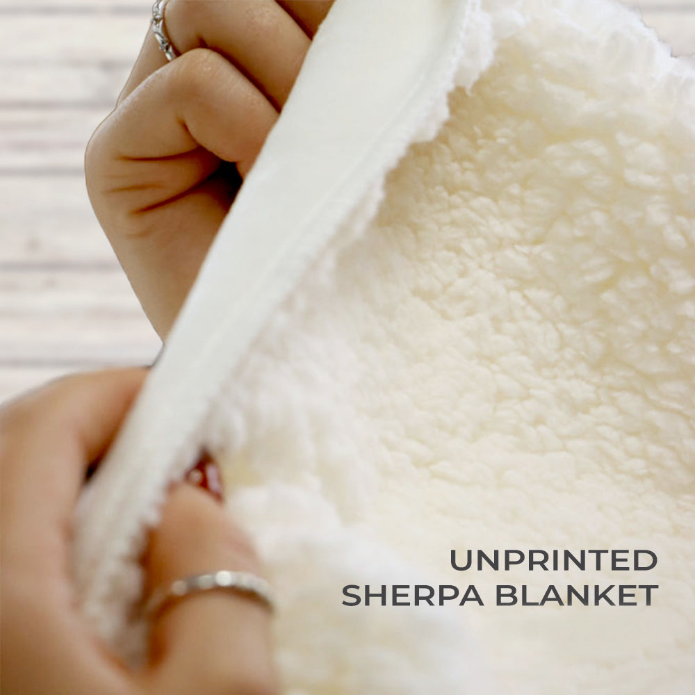 Mom Dad Custom Photo Upload Blanket