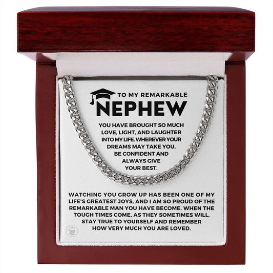 Graduation Gift For Nephew | Your Best Cuban Link Chain 0621CT2