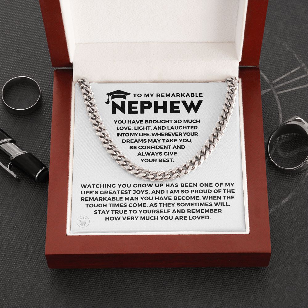 Graduation Gift For Nephew | Your Best Cuban Link Chain 0621CT2