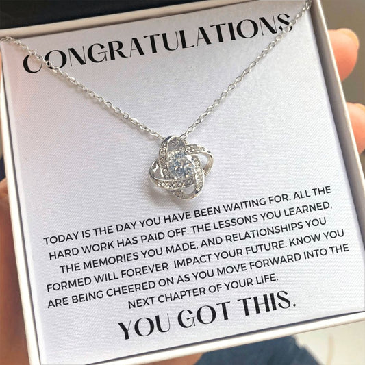 Graduation Gift For Her | You Got This Necklace 0841LT2