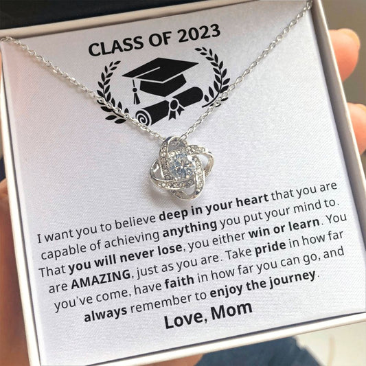 Graduation Gift For Her | Believe Necklace 0845LT1
