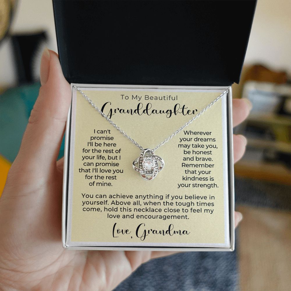 Granddaughter Gift | My Promise Necklace 0546T16