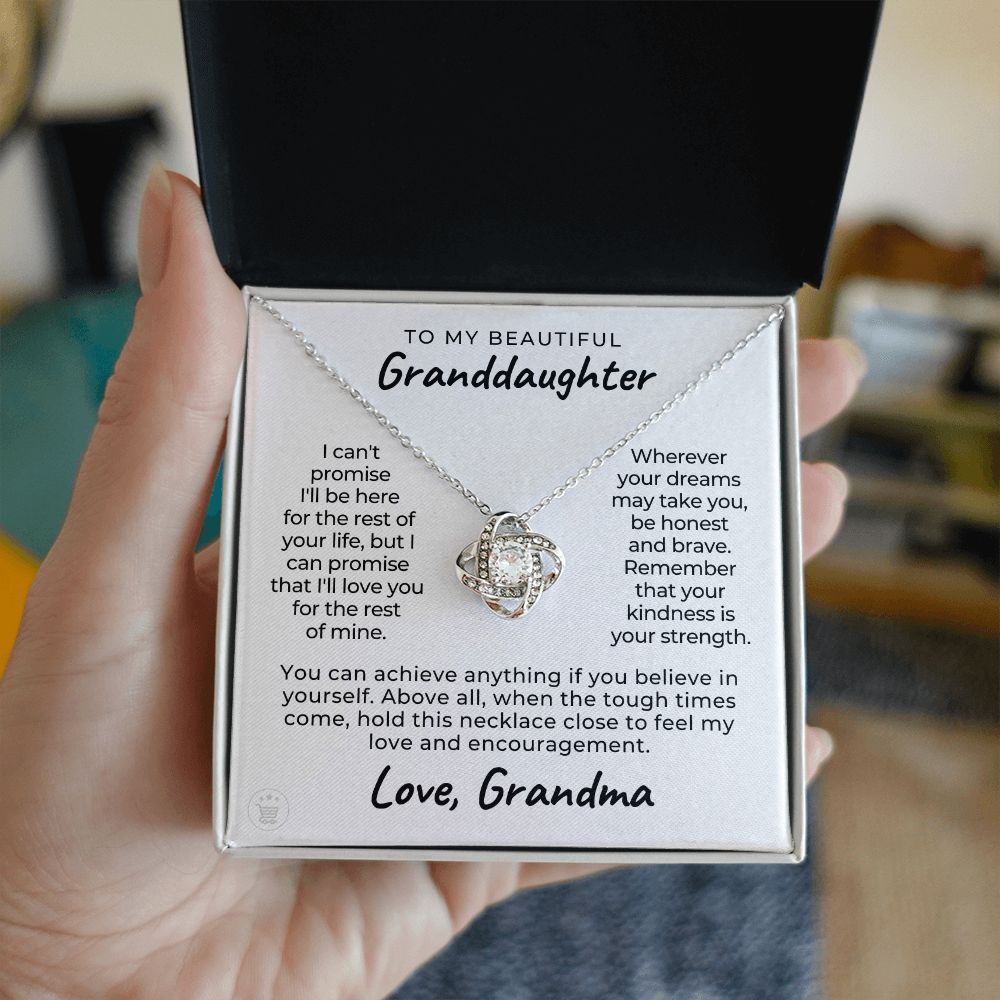Granddaughter Gift | My Promise Necklace 0716T1