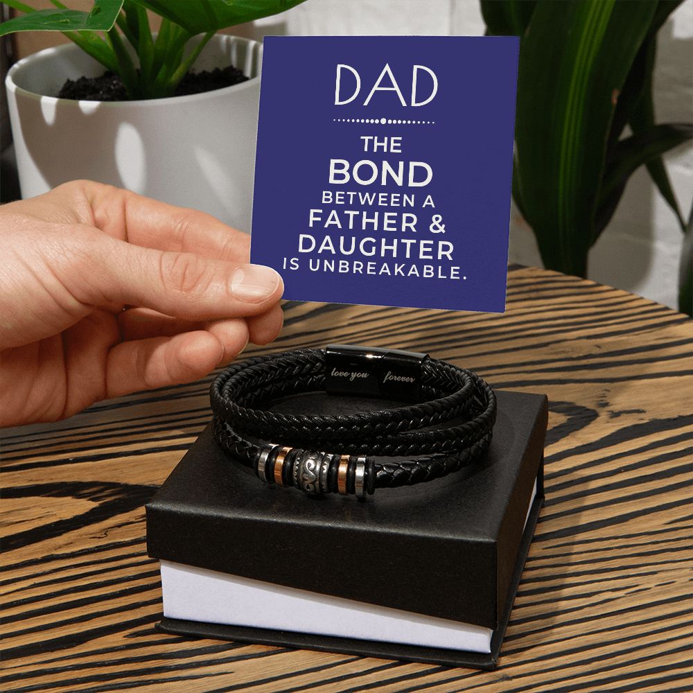 Gift For Dad | Bond Men's Bracelet 0679BT9