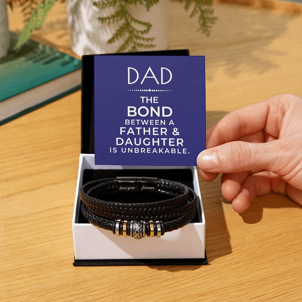 Gift For Dad | Bond Men's Bracelet 0679BT9