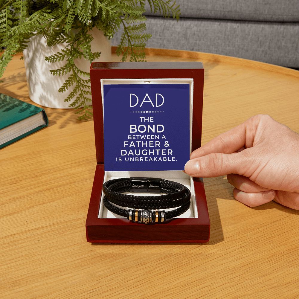 Gift For Dad | Bond Men's Bracelet 0679BT9