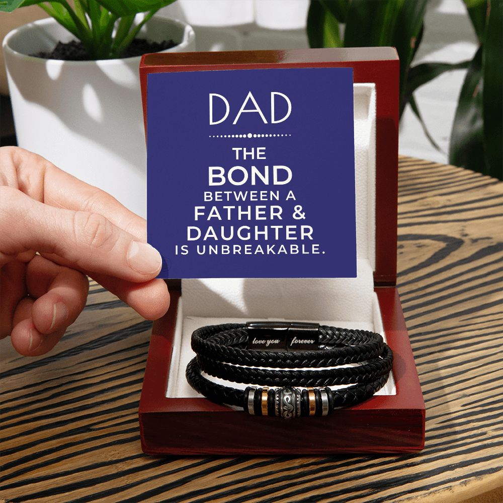 Gift For Dad | Bond Men's Bracelet 0679BT9