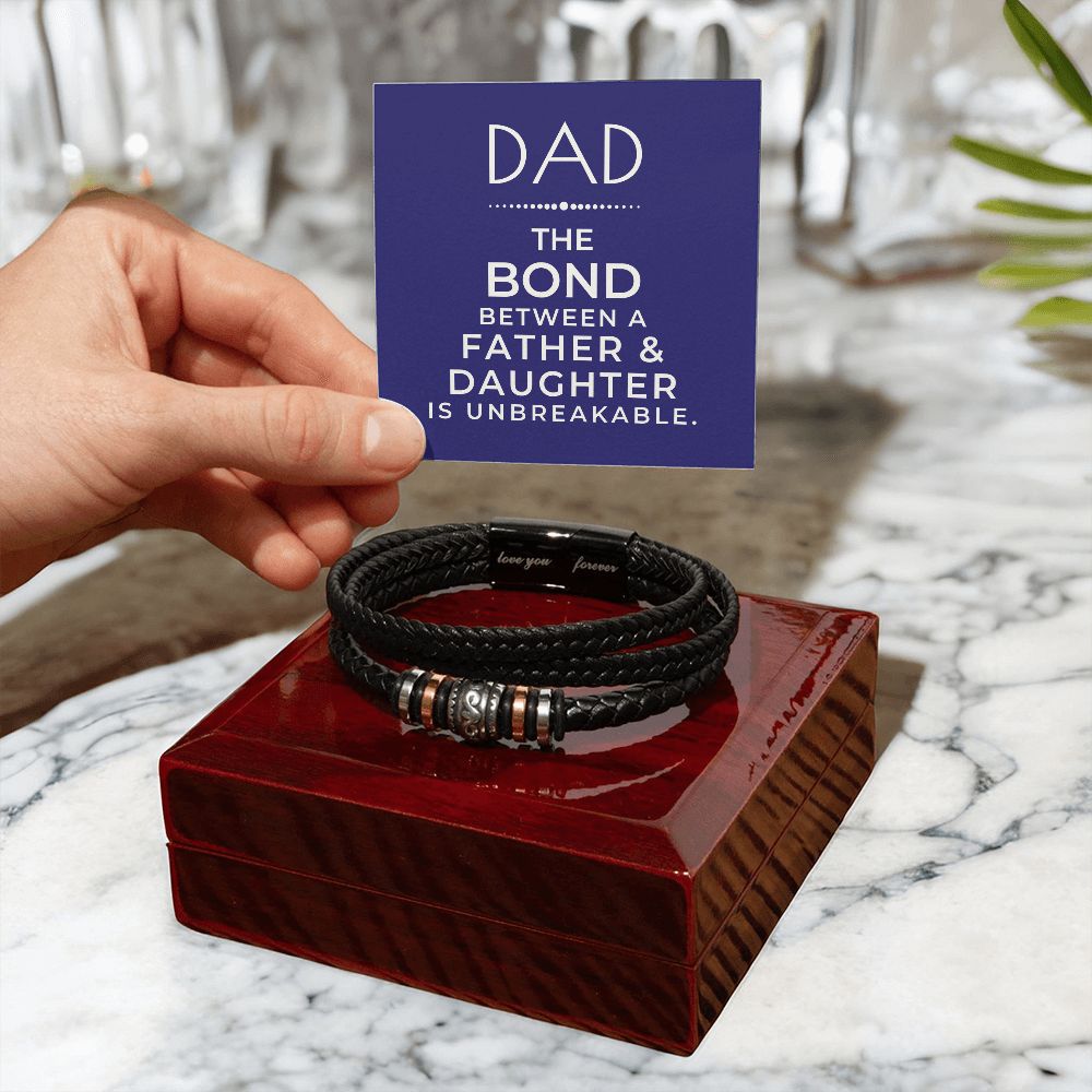 Gift For Dad | Bond Men's Bracelet 0679BT9