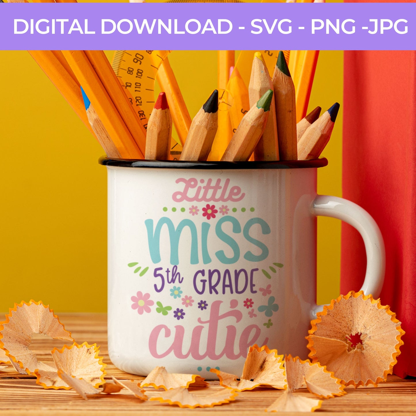 Back To School | Little Ms. Third Grade SVG, PNG, JPG Teacher School, Digital Download 074