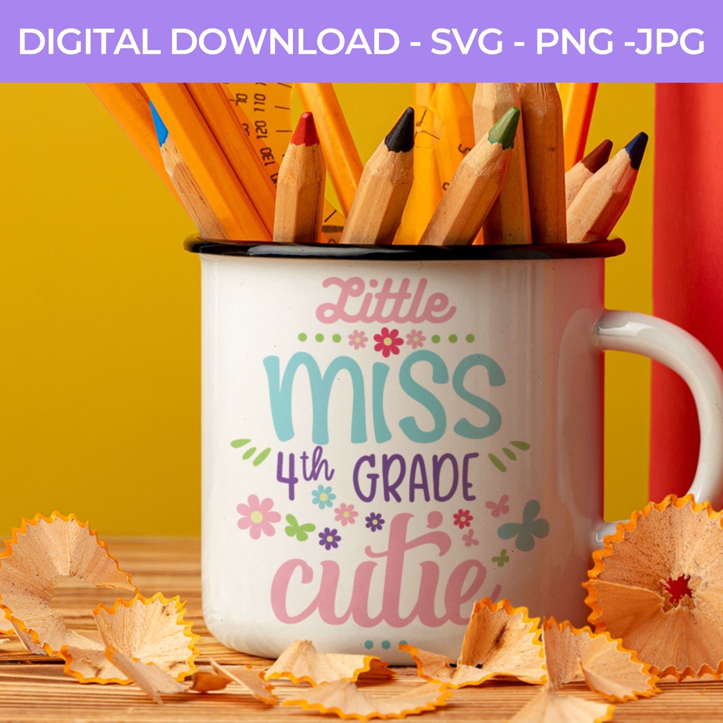Back To School | Little Ms. Third Grade SVG, PNG, JPG Teacher School, Digital Download 073