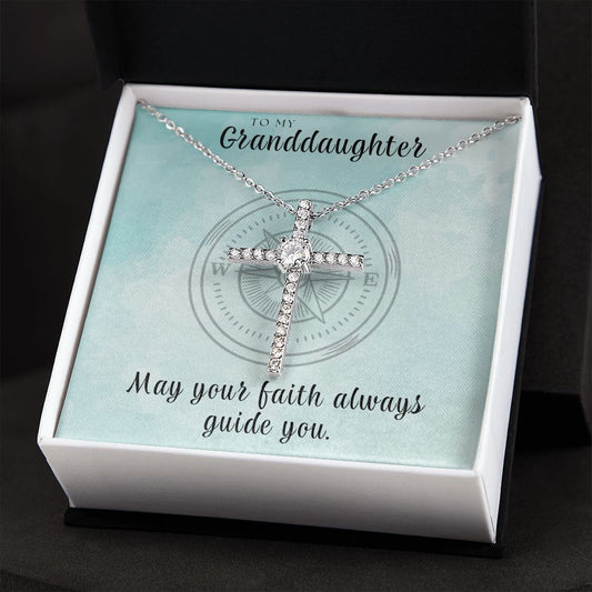 Christian Gift For Her | Faith Cross Necklace 0810CN
