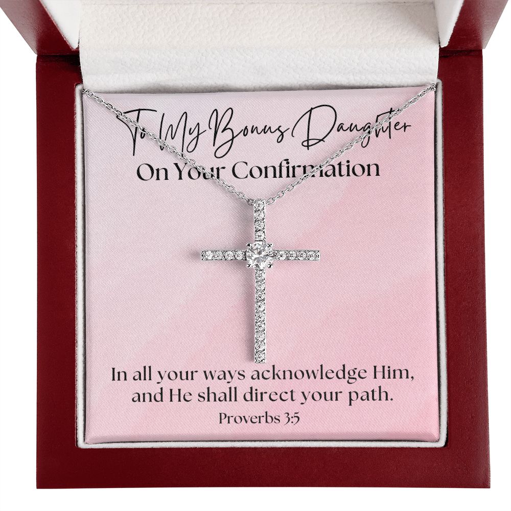 Confirmation Gift For Girl | Your Path Cross Necklace 0816CN