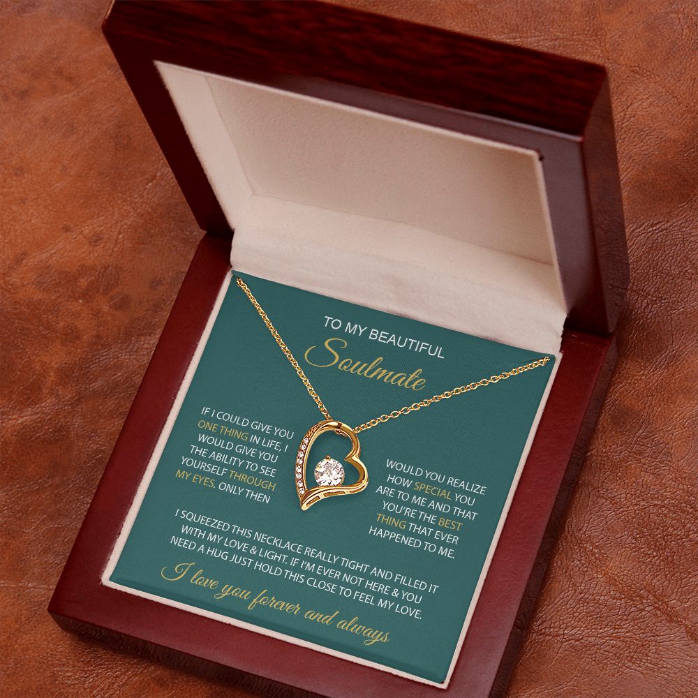 My Beautiful Soulmate | You are my everything - Forever Love Necklace