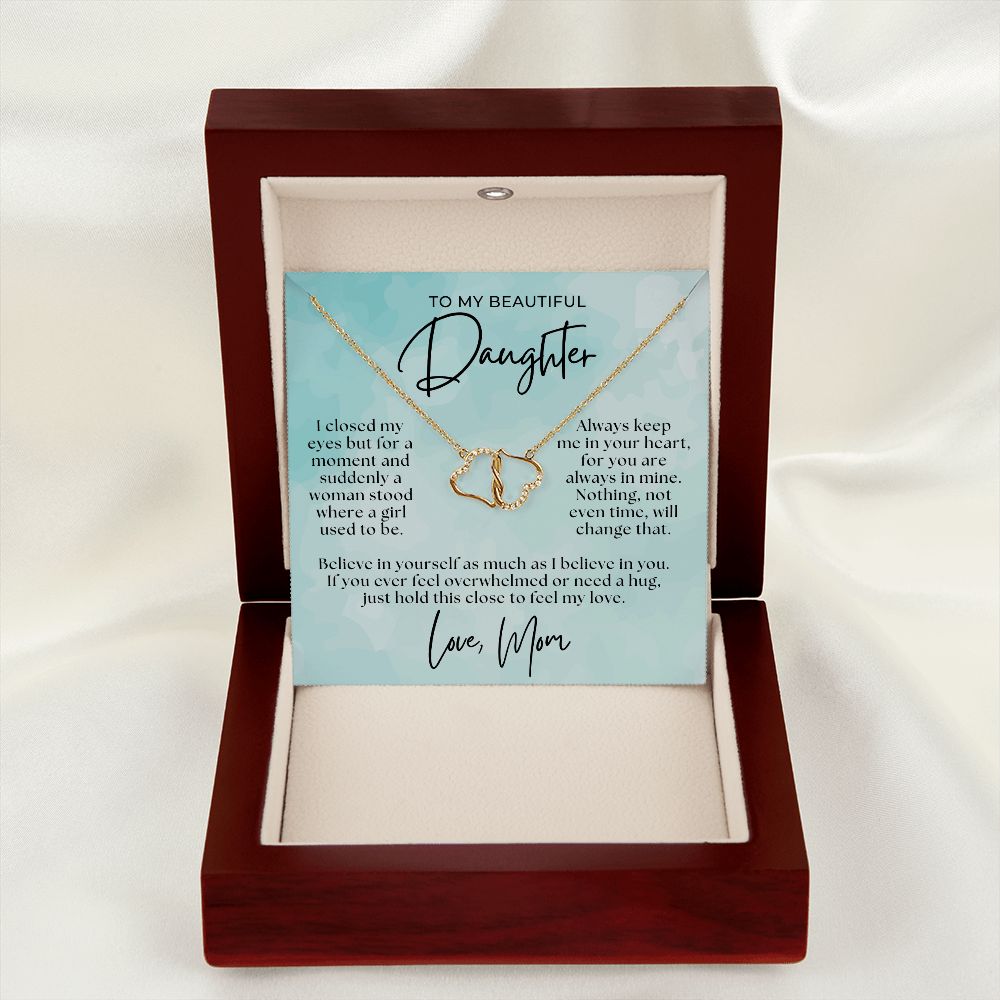 Daughter Gift | I Closed My Eyes Necklace 0726SGN