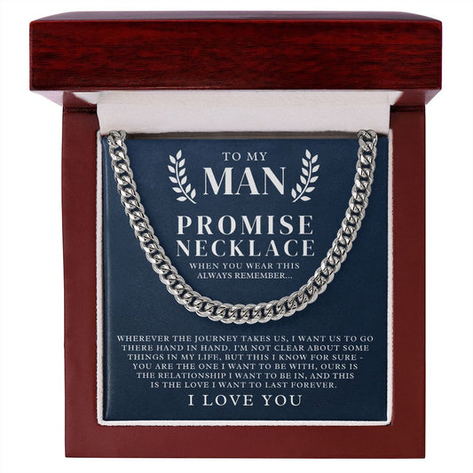 Soulmate Gift | Promise Cuban Link Chain 0773T8C