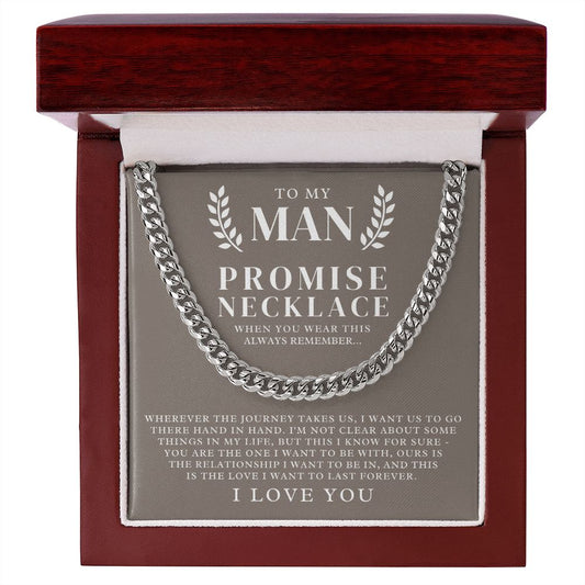 Soulmate Gift | Promise Cuban Link Chain 0773T2C