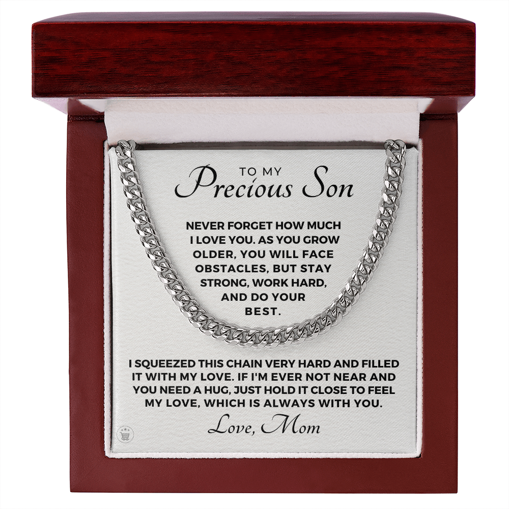 Gift for Adult Son From Mom | Best Things Cuban Link Chain 0598T1