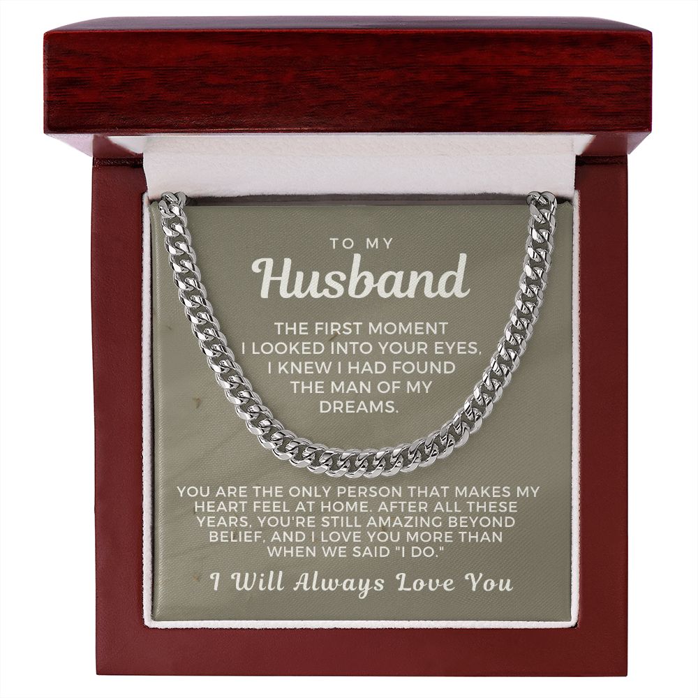 Gift For Husband | My Dreams Cuban Link Chain 0697T15