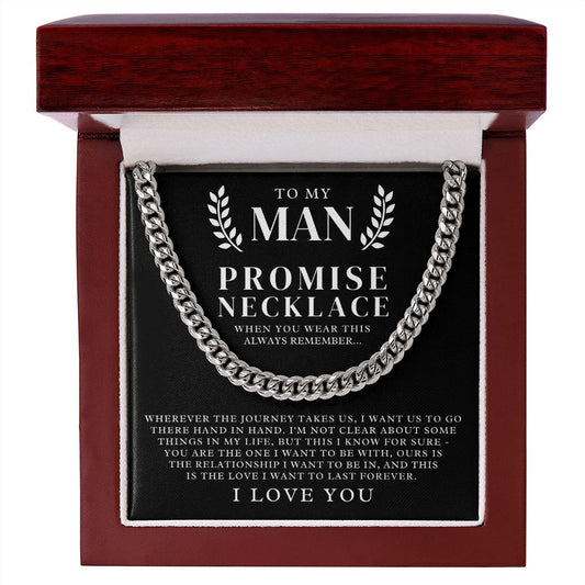 Soulmate Gift | Promise Cuban Link Chain 0773T3C