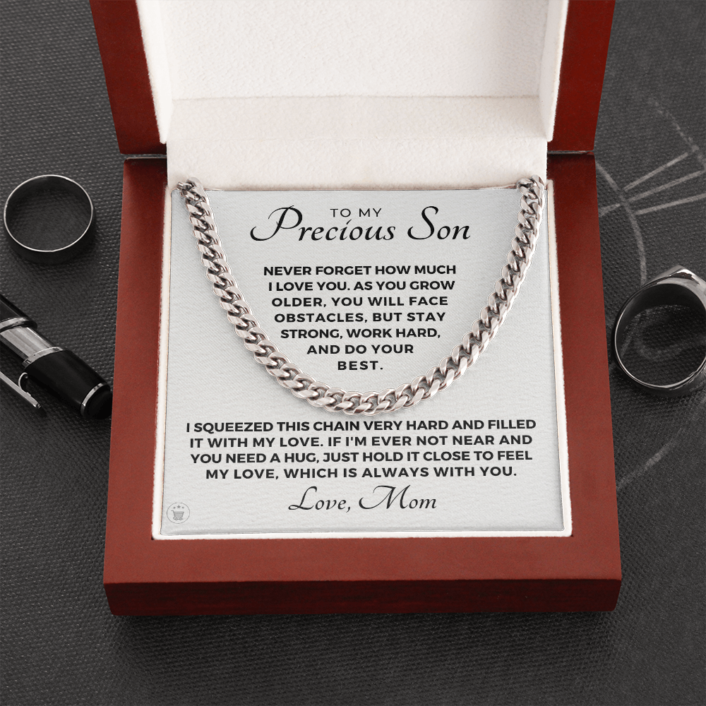Gift for Adult Son From Mom | Best Things Cuban Link Chain 0598T1