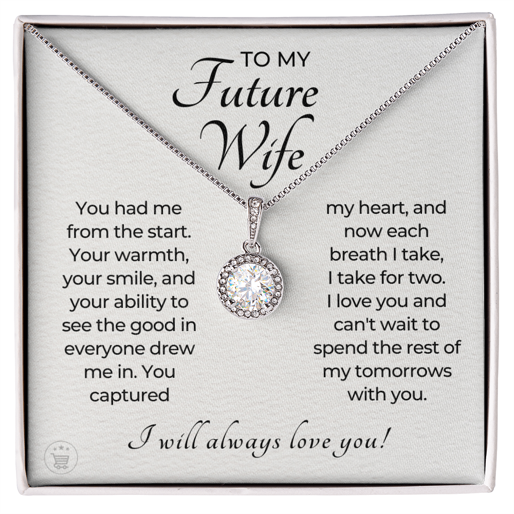 Future Wife, Future Mrs. Gift | Each Breath Necklace 0482T1