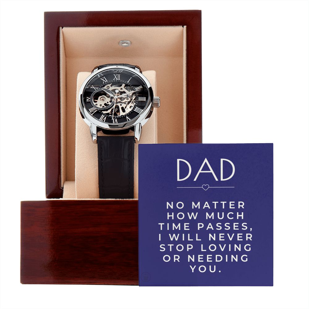 Gift For Dad | Never Stop Men's Watch 0671T9