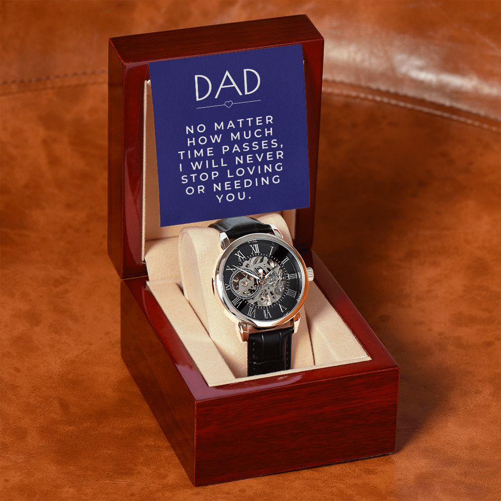 Gift For Dad | Never Stop Men's Watch 0671T9