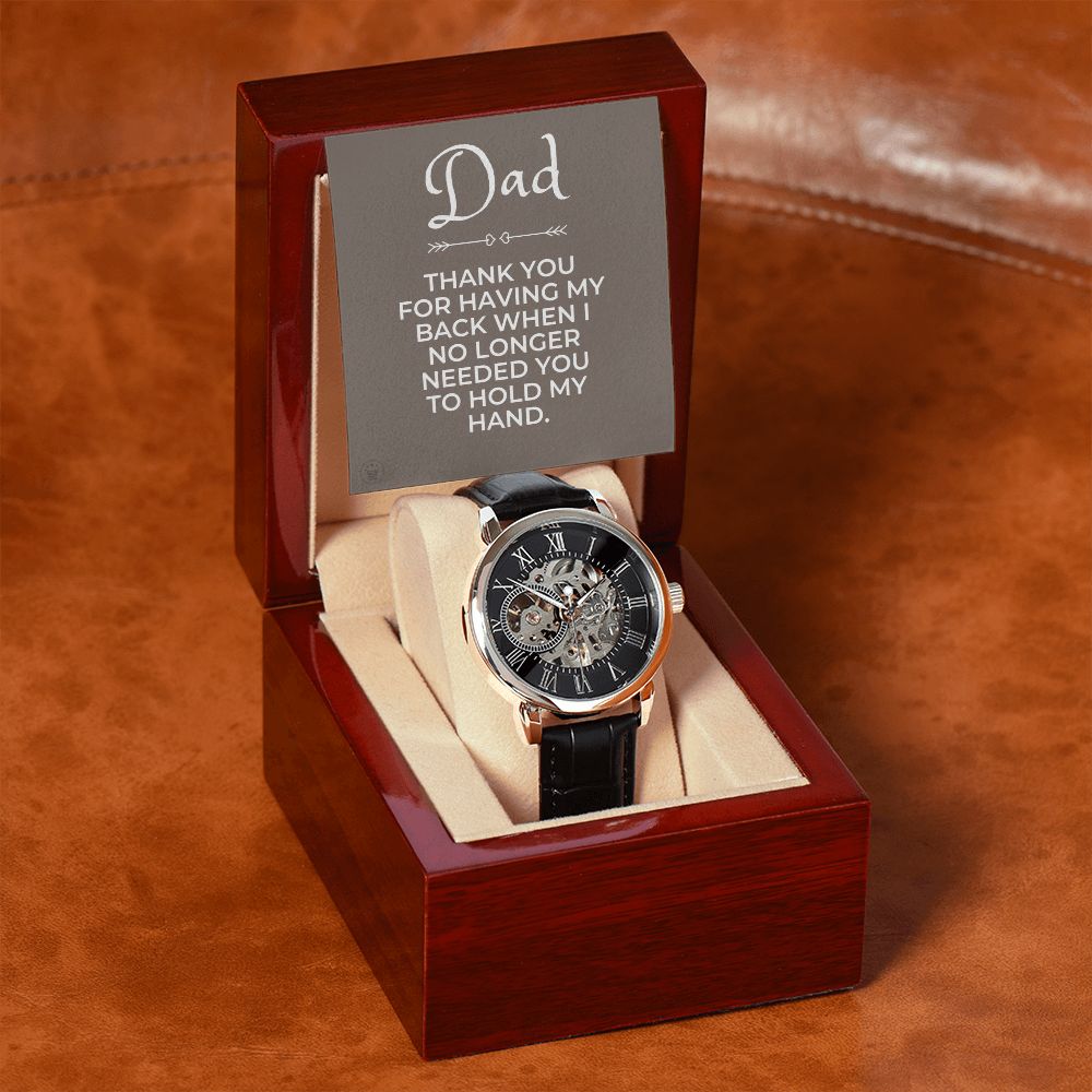 Gift For Dad | Thank You Men's Watch 0666T8