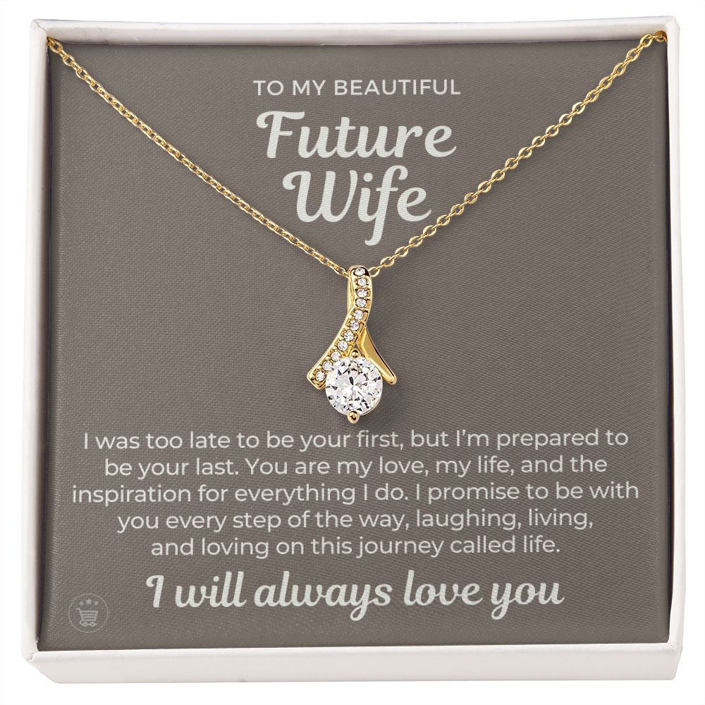 Future Wife, Mrs. Gift | Every Step Necklace 0644T2