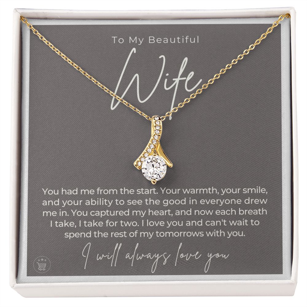 Gift For Wife | Each Breath Necklace 0642T11