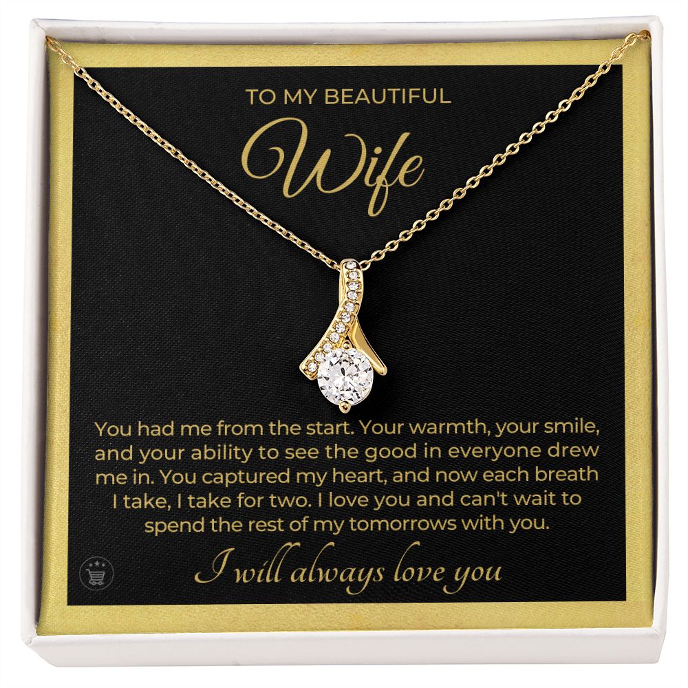 Gift For Wife | Every Step Necklace 0645T6