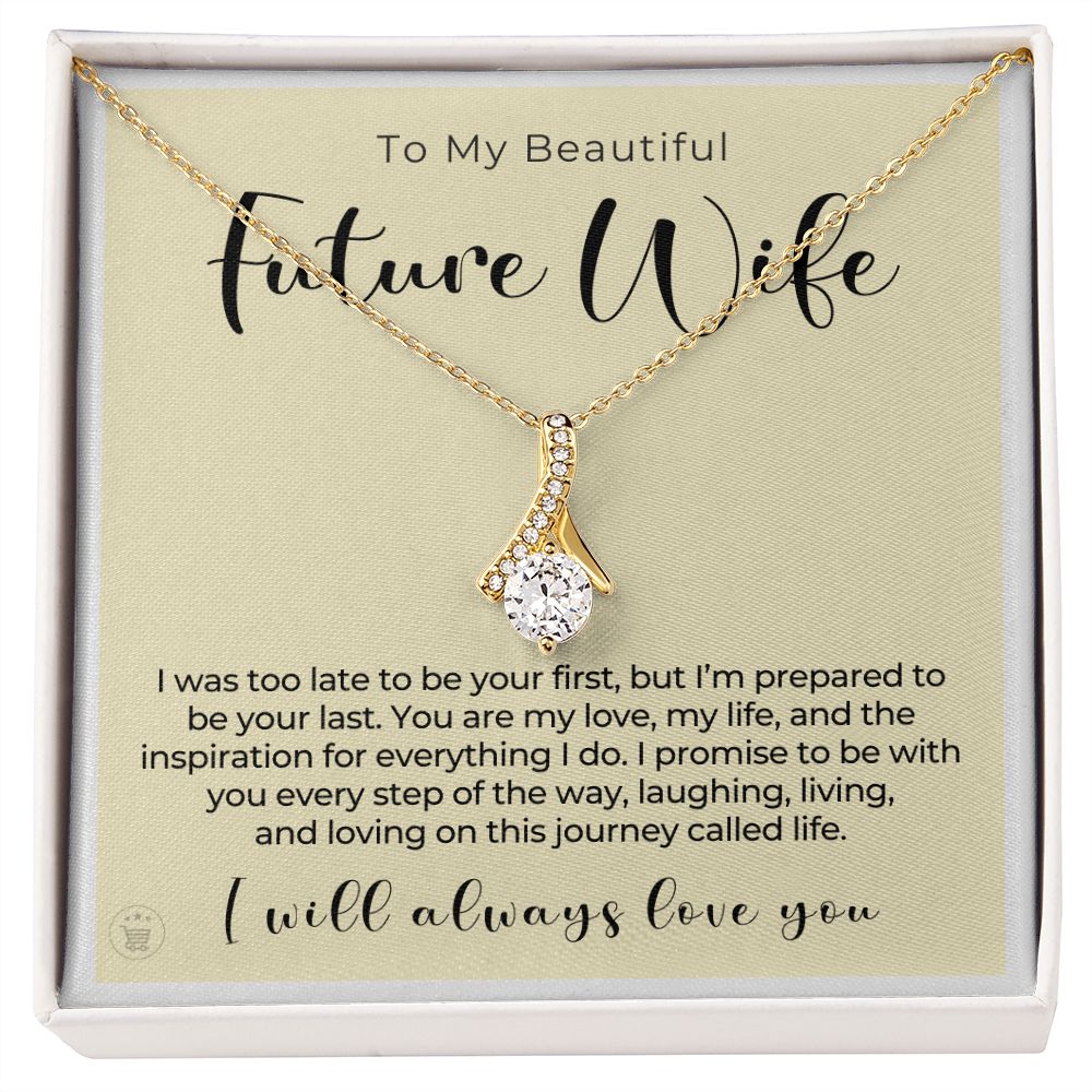 Future Wife, Mrs. Gift | Every Step Necklace 0644T7