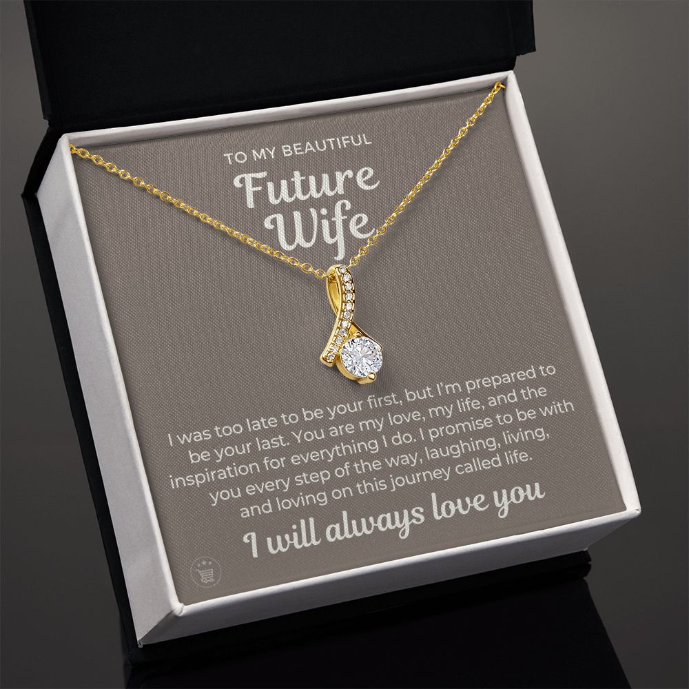 Future Wife, Mrs. Gift | Every Step Necklace 0644T2
