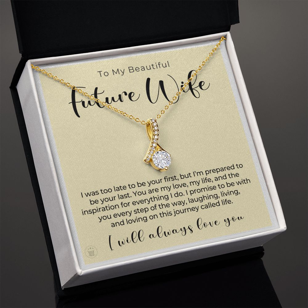 Future Wife, Mrs. Gift | Every Step Necklace 0644T7