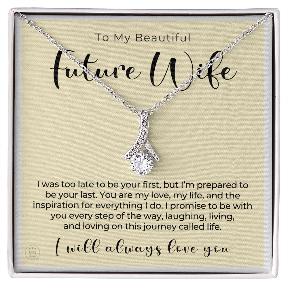 Future Wife, Mrs. Gift | Every Step Necklace 0644T7