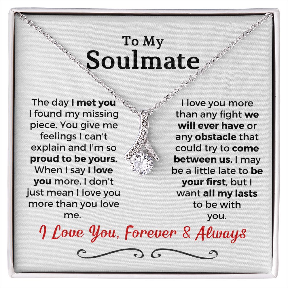 Soulmate Gift | Proud To Be Yours Necklace 0738T1A