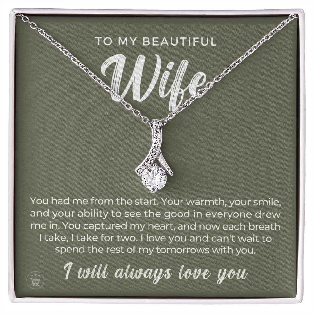 Gift For Wife | Every Step Necklace 0645T10