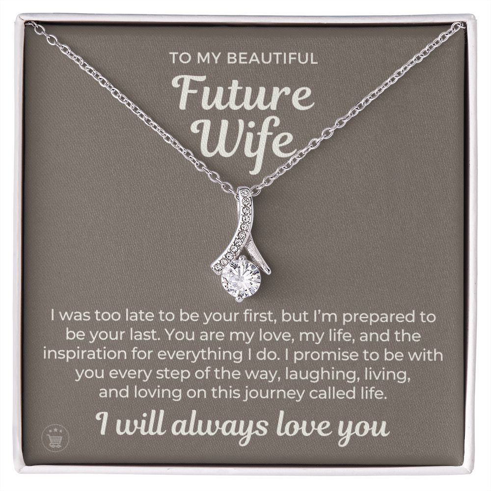 Future Wife, Mrs. Gift | Every Step Necklace 0644T2