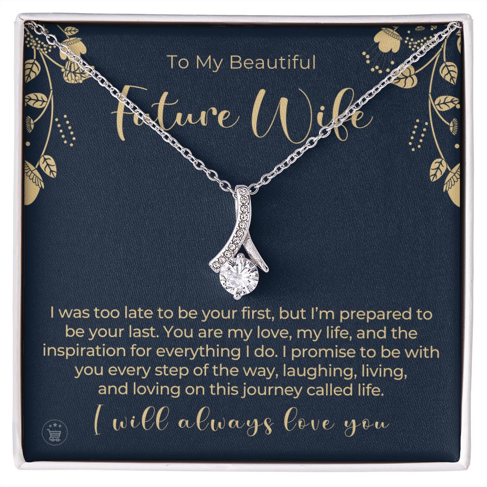 Future Wife, Mrs. Gift | Every Step Necklace 0644T9