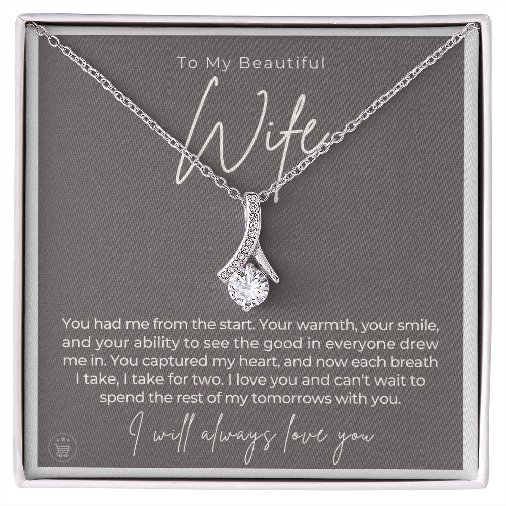 Gift For Wife | Each Breath Necklace 0642T11