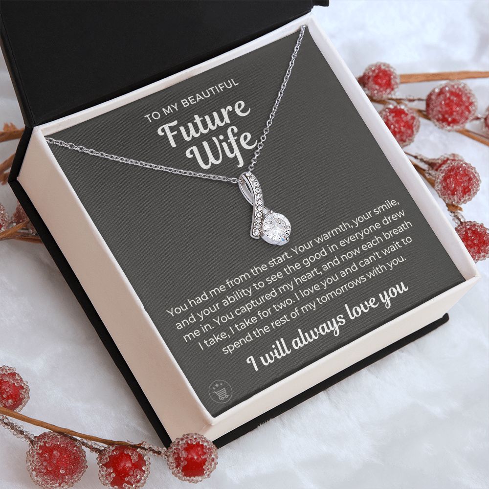Future Wife, Mrs. Gift | Each Breath Necklace 0641T3