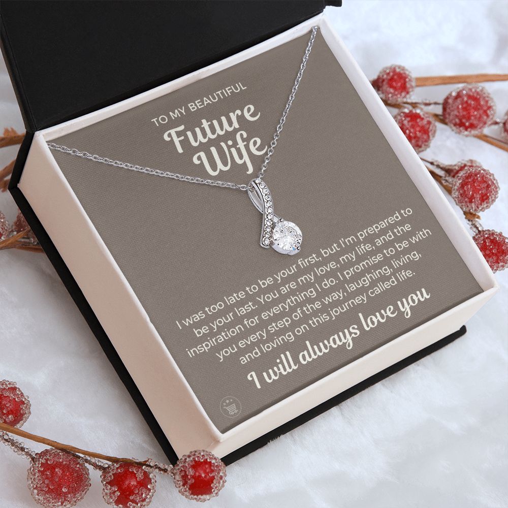 Future Wife, Mrs. Gift | Every Step Necklace 0644T2