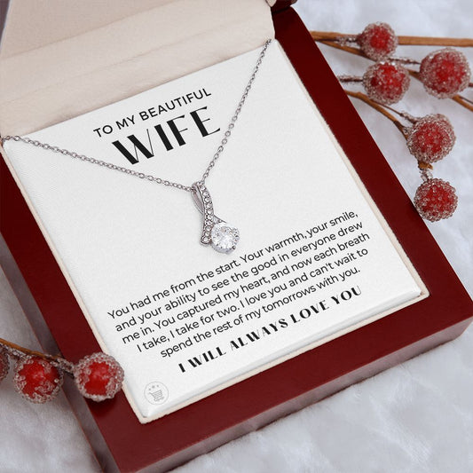 Gift For Wife | Each Breath Necklace 0642T4