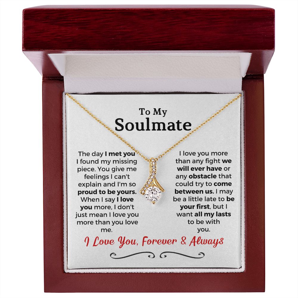 Soulmate Gift | Proud To Be Yours Necklace 0738T1A