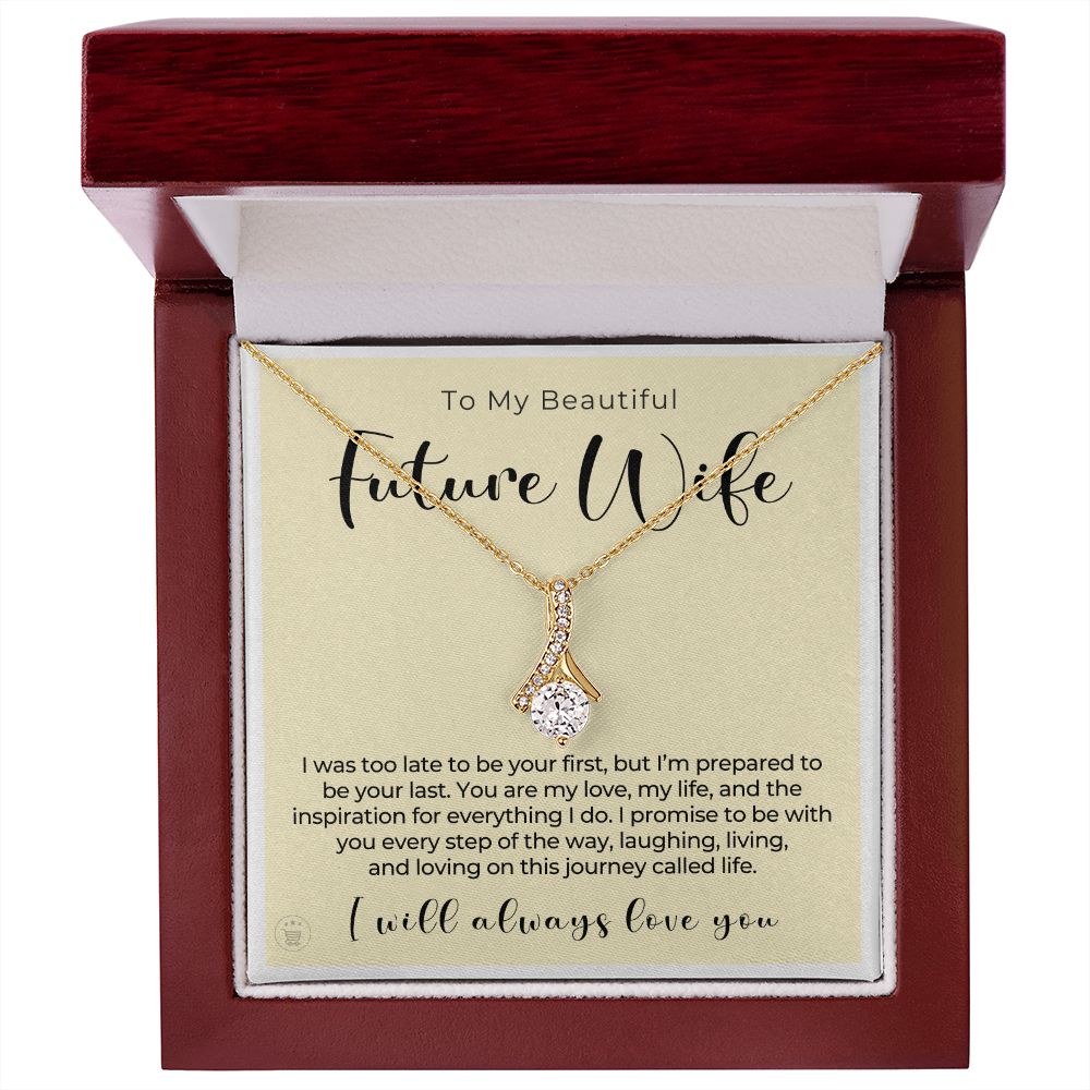 Future Wife, Mrs. Gift | Every Step Necklace 0644T7