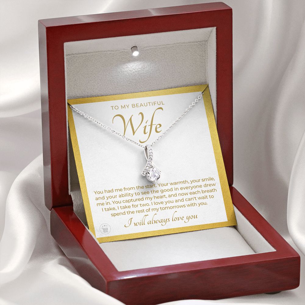 Gift For Wife | Every Step Necklace 0645T5