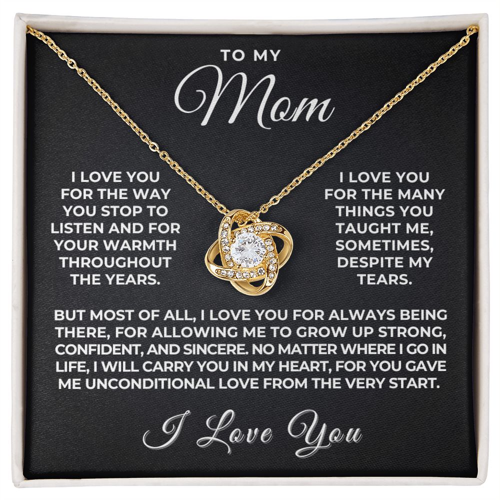 Gift For Mom | In My Heart Necklace 0655T4