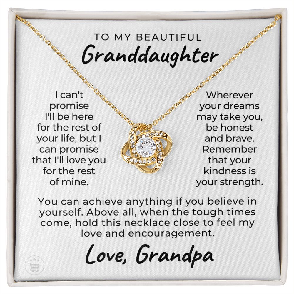 Granddaughter Gift | My Promise Necklace 0690T20