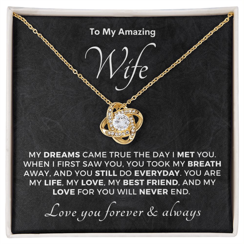 Gift For Wife | Dreams Came True Necklace 0742T1L