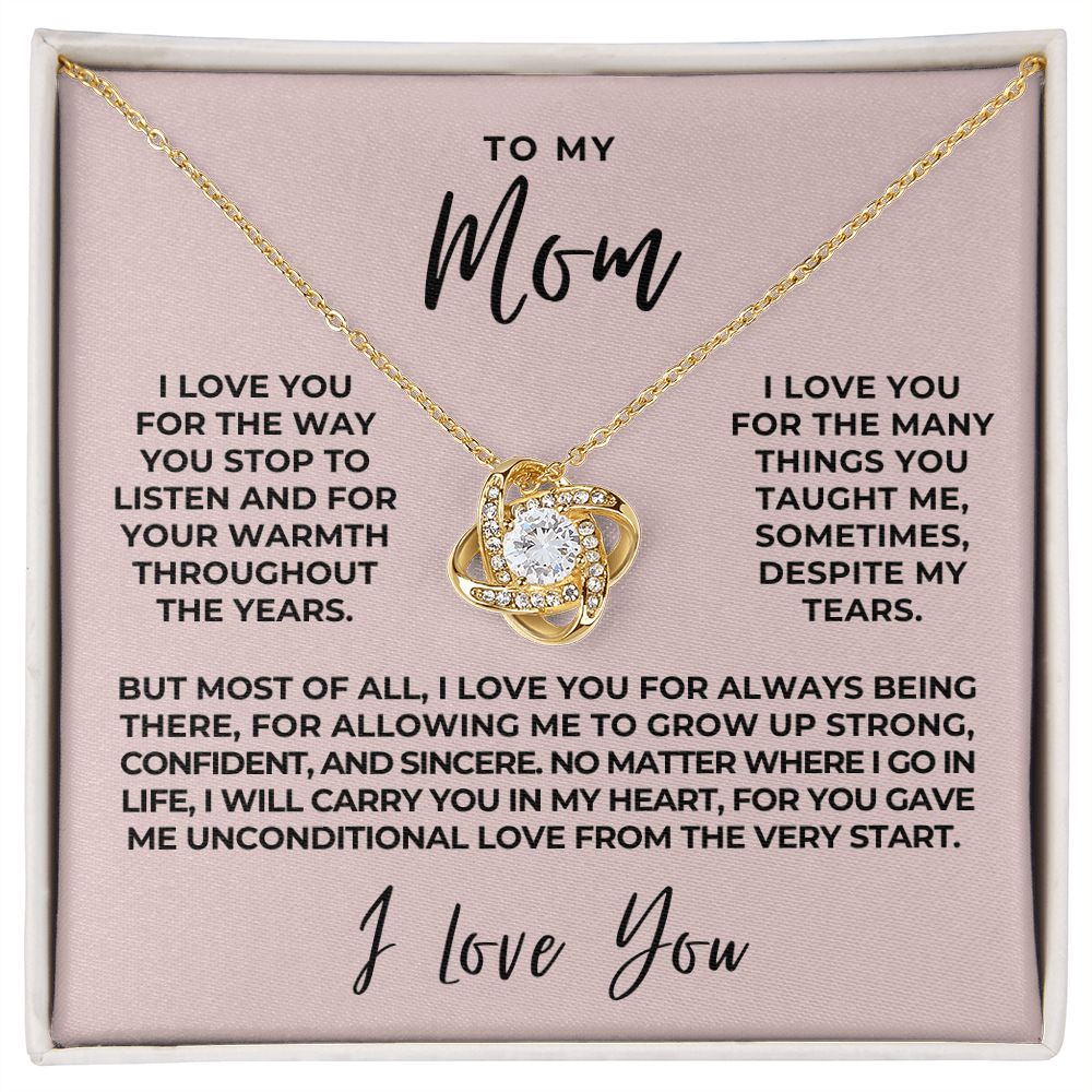 Gift For Mom | In My Heart Necklace 0655T7